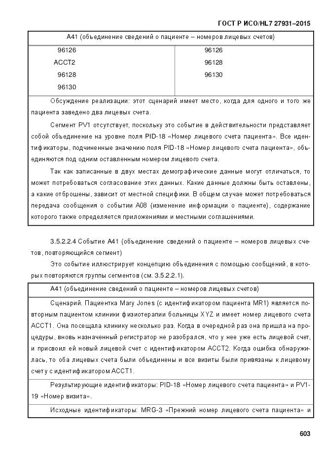 ГОСТ Р ИСО/HL 7 27931-2015, страница 610